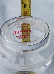 Vtg 1983 Dilantin Phenytoin 3″ Magnifying Glass Drug Store Medicine W. Germany