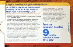 2000 PULL OUT THE POWER Prescribe COSOPT MERCK Pharmaceutical Mail Piece