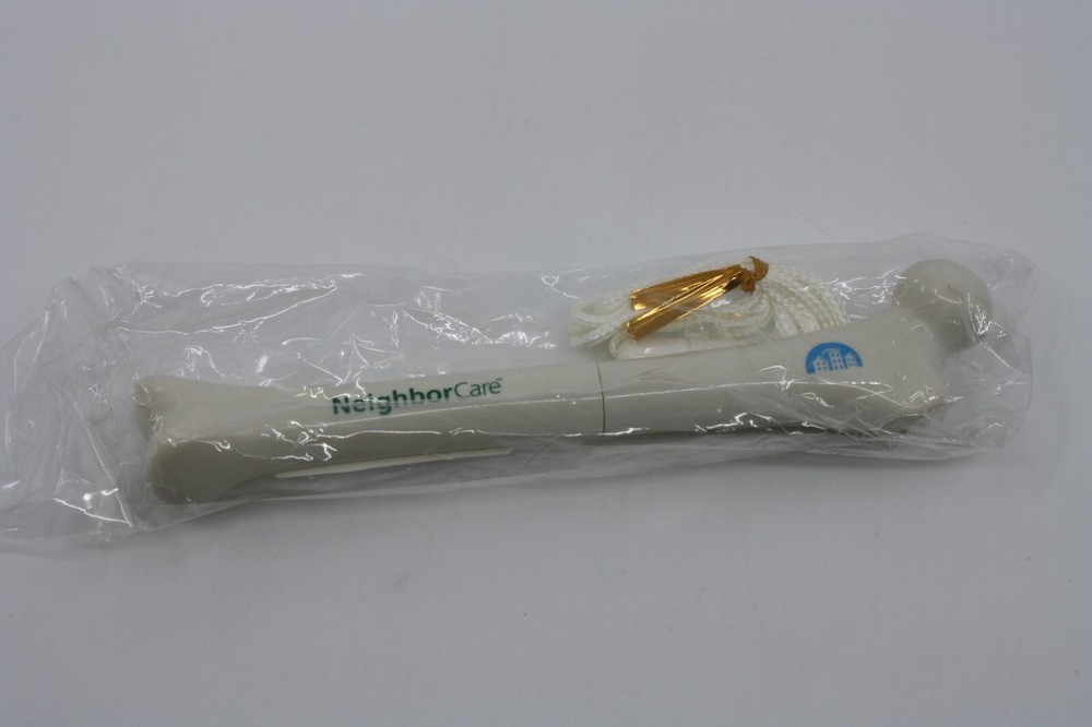 Bone Shape Pen NIP Neighbor Care Pharmaceutical Drug Rep Neck String Spec Sample