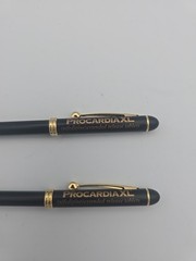 Drug Rep PROCARDIA XL Collectible Metal Pens x 2 RARE
