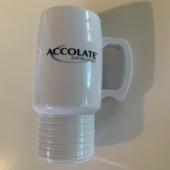 ACCOLATE Zafirlukast Coffee Mug Cup Asthma Pharmaceutical Drug Rep Pharma Promo