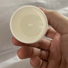 BERRY Plastics Corporation Plastic Ointment Jars 1/2 Oz White Plastic With Caps
