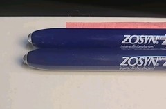 2 Zosyn IV 3.375g Flashlight Pharmaceutical Drug Rep Promotional Gift Tested