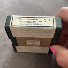 Vintage Eli Lilly Lilly’s Pituitary Extract Obstetrical – Rare Pharmaceutical