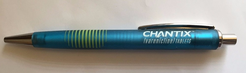 CHANTIX Drug Rep Pen Grippy NEW and HARD TO FIND!