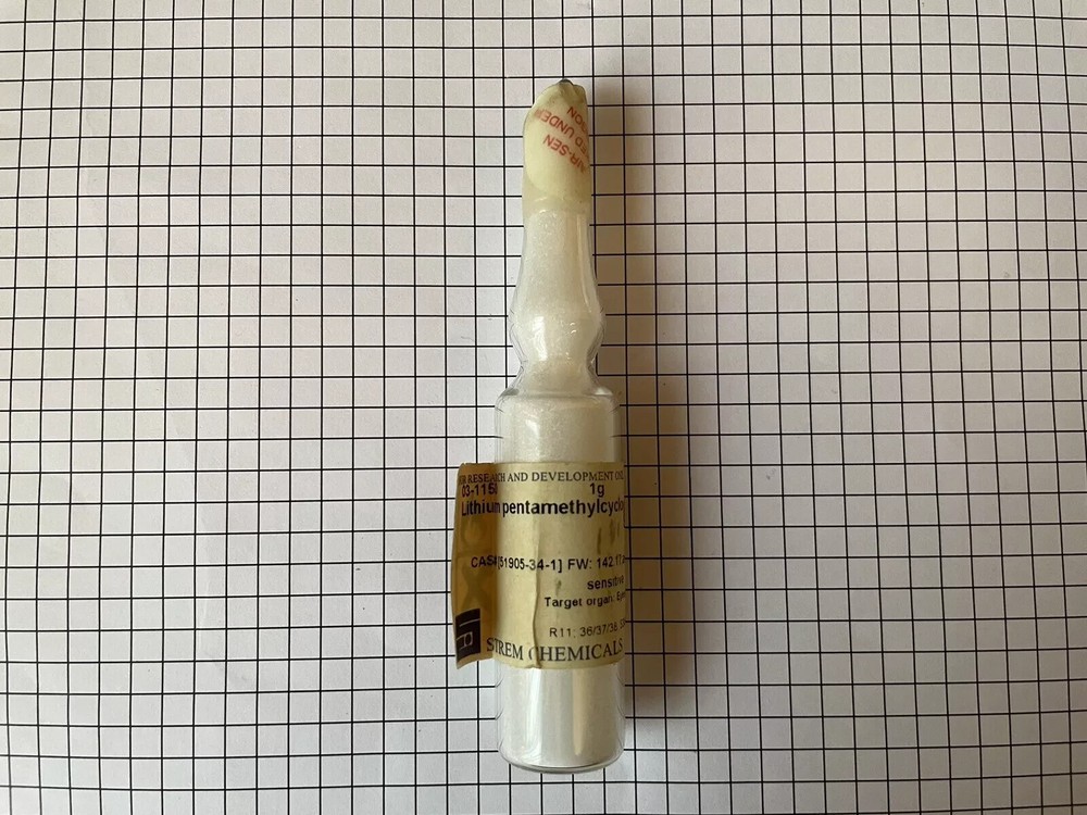 Lithium Pentamethylcyclopentadienide ampoule element Collection