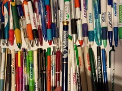 Vintage Pharmaceutical Ballpoint Pens Drug Rep Promo Lot of 68