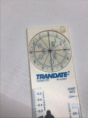 Vintage Allen & Hanburys Glaxo Trandate Labetalol HCl Pharma Promo Ruler Caliper