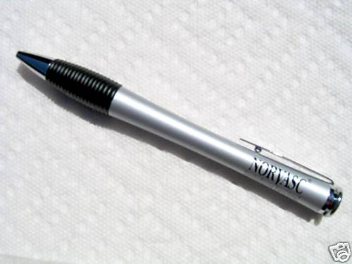 Drug Rep 1 Norvasc Heavy Metal Silver Torpedo Rare Pen