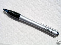 Drug Rep 1 Norvasc Heavy Metal Silver Torpedo Rare Pen
