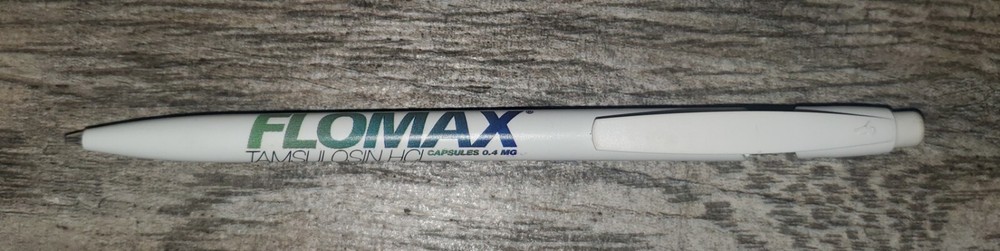 Flomax Bic Brand Mechanical Pencil Drug Rep Pharmaceutical Click RARE Plastic