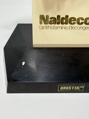 Vintage Naldecon Adult Ear Medical Model by Bristol Copyright 1978