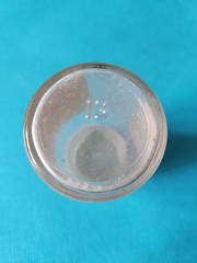Vintage Bufferin Glass Bottle Empty Container~36 Tablets~Paper Label~Pain Relief