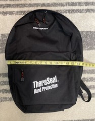 Pharmaceutical Drug Rep Backpack TheraSeal Healthpoint Black Doctor Gift