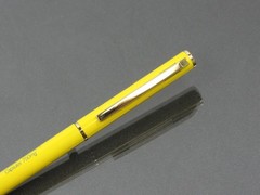 Rare Thin Yellow Colazal Metal PEN Drug Rep Pharmaceutical Promo Advertising