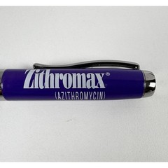 Purple Silver Pharma Promo Pen Drug Rep