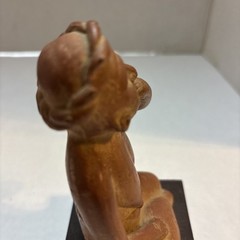 Vtg Portrait Of Anxiety/Depression Etrafon Promo Clay Figurine Mexico ca 800 AD