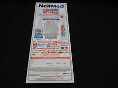Lot of NeilMed Promotional Literature Material Post It Notes Brochures Poster
