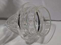 Vintage 1930s Tiffin Dakota Apothecary Drug Store Candy Glass Jar w/ Lid 11″