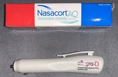 Drug Rep NASACORT AQ/ALLEGRA D Collectible Rechargeable Penlight