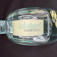 Drug Rep Lidoderm Lidocaine Patch Tape Dispenser Pharmaceutical Collectible Vtg