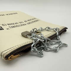 Vintage Upjohn Laboratory Specimen Pouch w/ Chain & Lock – Medical History