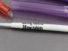 Allegra PENS Drug Rep Pharmaceutical Promo Rotating Barrel Lot of 3 Dry Ink