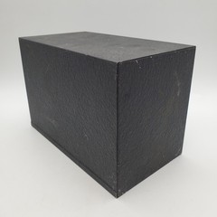 Vintage Black Metal Drugpak Rx Prescription Record File Pharmacy Box, Apothecary
