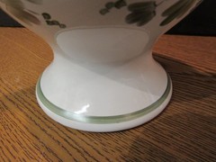 RARE WESTERN GERMANY AH HANDGEMALT „SIRUP“ WHITE WITH FLOWERS CERAMI (EZS001268)