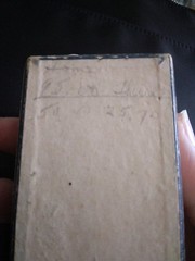 1949 Paper Hinged Prescription Pill Box KELLEY Pharmacy Burlington Vermont Ad RX