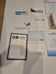 Lot Vtg Variety Parmaceutical Drug Sticky Note Pads Effexor Amaryl Rynatan Ketek