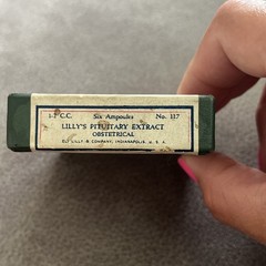 Vintage Eli Lilly Lilly’s Pituitary Extract Obstetrical – Rare Pharmaceutical