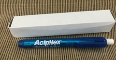 New Drug Rep Item Blue Aciphex Pocket Flashlight *See Description