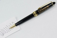 Rare Black & Gold Levaquin Twist PEN Drug Rep Pharmaceutical Promo Advertising