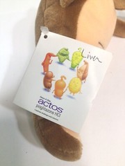 1999 Actos Pharmaceutical Drug Rep Plush Beanbag Toy Liver Diabetes W/Tags