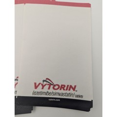 Lot of 80 Vintage Vytorin Pharmaceutical Drug Rep Promo Notepads Medical Memo