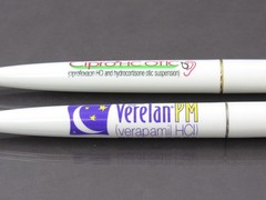 Verelan & Cipro Otic BIC Clic PENS Drug Rep Pharmaceutical Promo Advertising