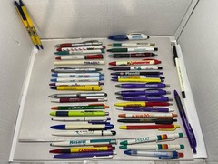 Vintage Pharmaceutical Drug Rep Advertising Pen Lot 50+ Pens & Pencils