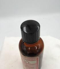 1950’s Eli Lilly Tincture Lobelia Indianapolis 5 1/4 Amber Medicine bottle