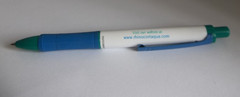 RHINOCORT ACQUA Promotional Pen Plastic Medium Weight w/Rubberized Grip