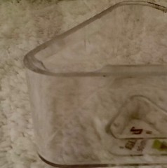 DRUG REP RARE CLEAR ZETIA PLASTIC/ACRYLIC CANISTER