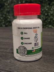 Rx Destroyer Drug Disposal Bottle Pharmaceutical Disposal New Dirty Exterior