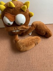 SARS Bug Quidel Plush Toy Pharma Swag Brown Bad Germ Stuffed Animal Pharm Rare