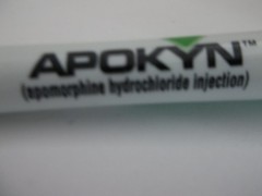 APOKYN Promotional Pen Plastic Medium Weight w/Rubberized Grip