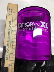 Ditropan XL Jar Multipurpose Drug Rep Pharmaceutical Pens Plastic Collectibles