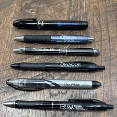 Lot 6 Pharmaceutical Drug Rep Pens Medical, Collectibles, Heavy Metal, Plastic