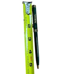 Pharmaceutical Drug Rep Pen Norvasc GREEN Metal Vintage Advertisement