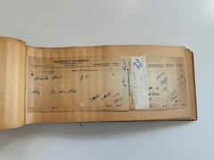 VTG Prescription Rx Pad Book Paper Apothecary Druggist Pharmacy Medicine 1928-29