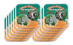 Pine Tree Farms Nutty Butter Suet, Suet Carry Case, 12 Packages, 11.75 Ounce …