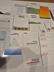 Lot Vtg Variety Parmaceutical Drug Sticky Note Pads Effexor Amaryl Rynatan Ketek